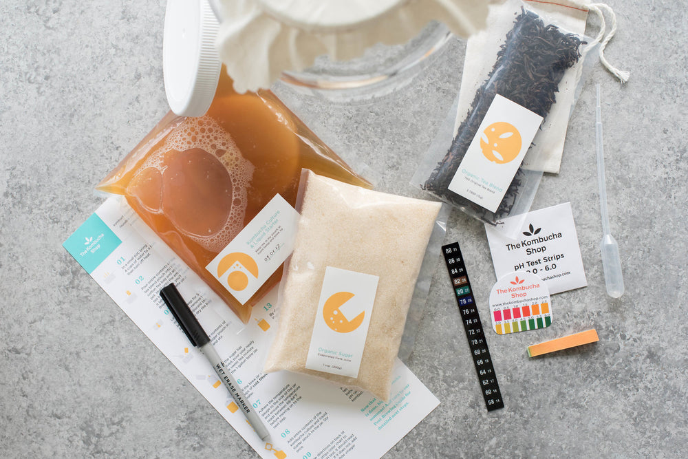 Boo Cha Kombucha Brewing Kit