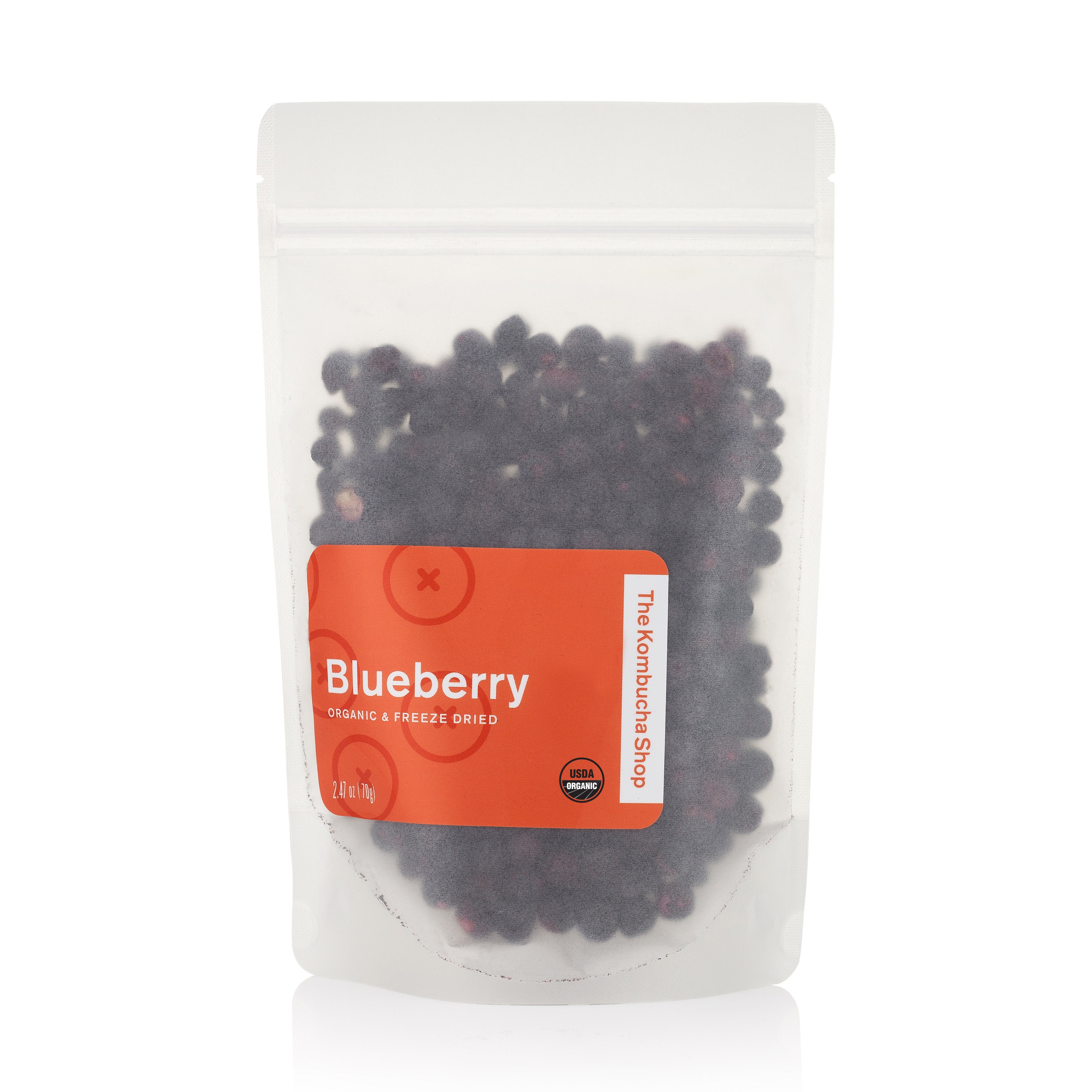 Freeze Dried Blueberries - USDA Organic Certified | The Kombucha Shop