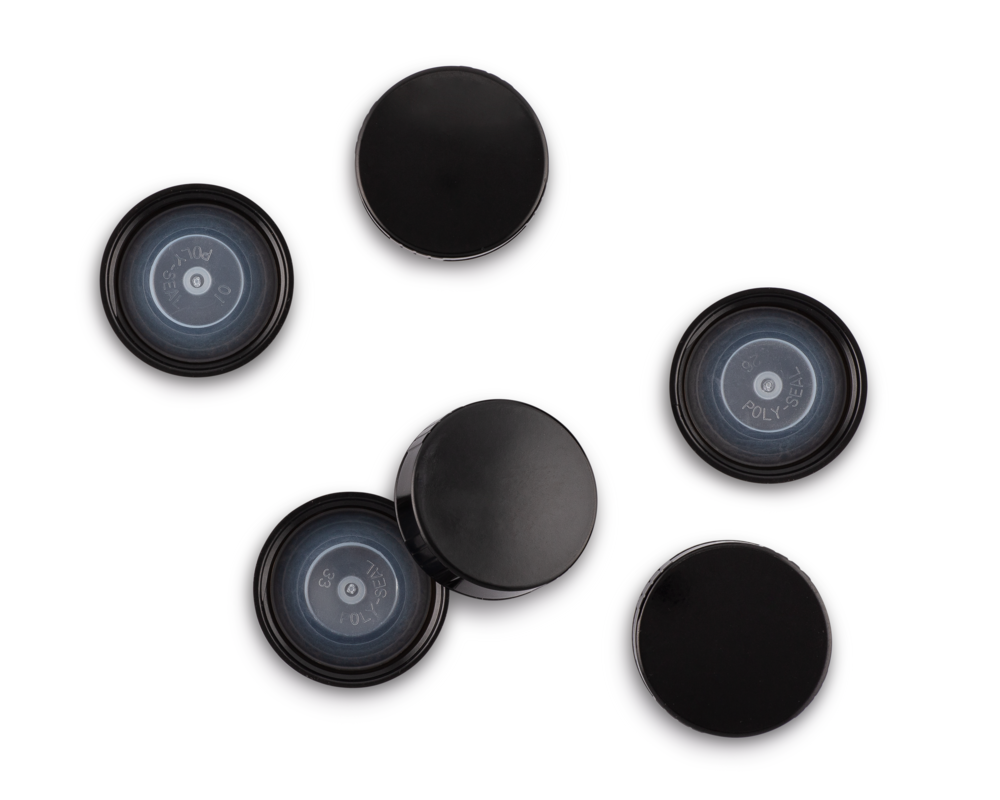 Poly Cone Cap Replacements | 6 Pack