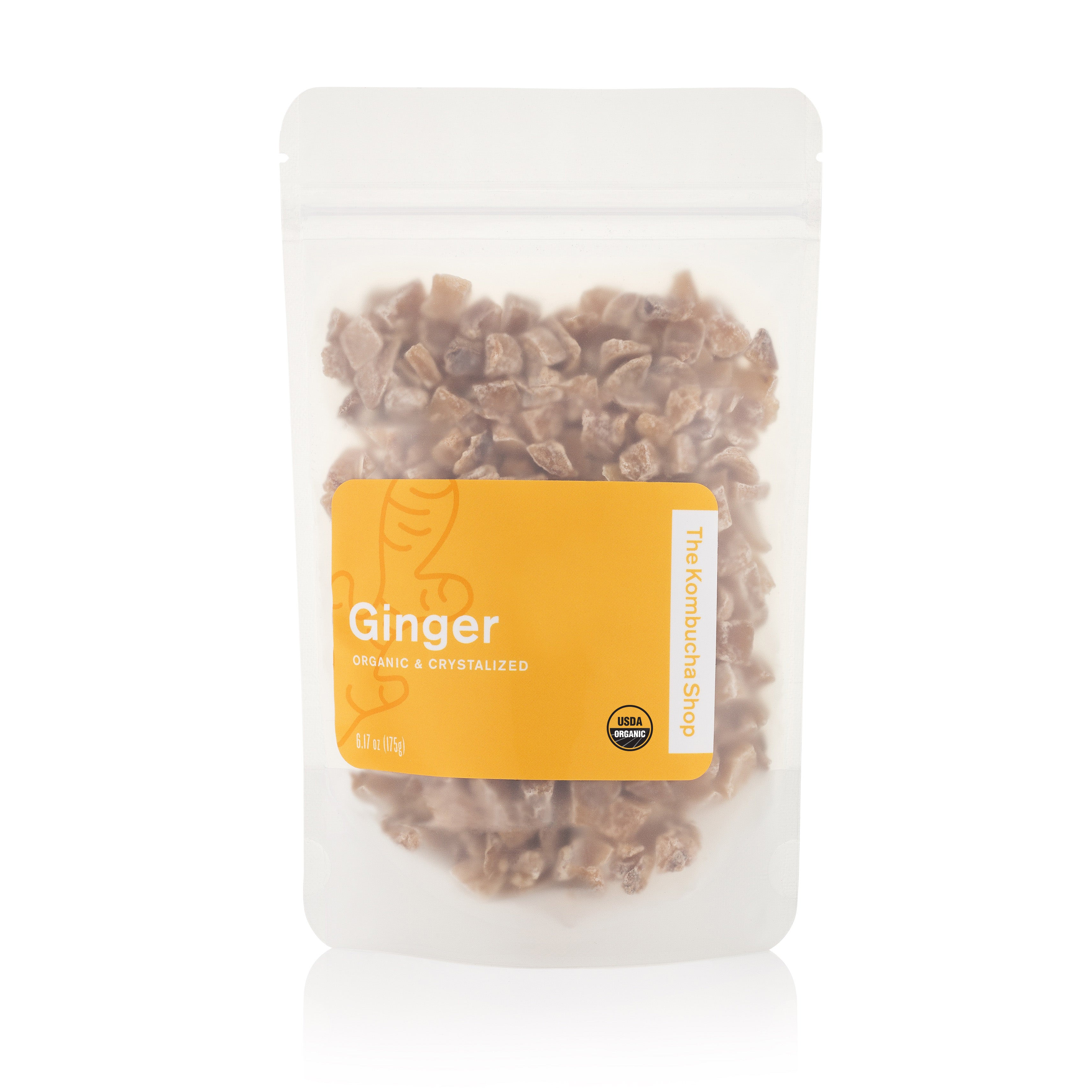 Crystallized Ginger - USDA Organic Certified | The Kombucha Shop