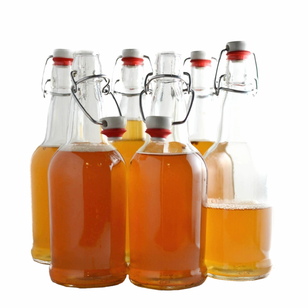 16 oz. Swing Top Glass Kombucha Bottles 6 Pack